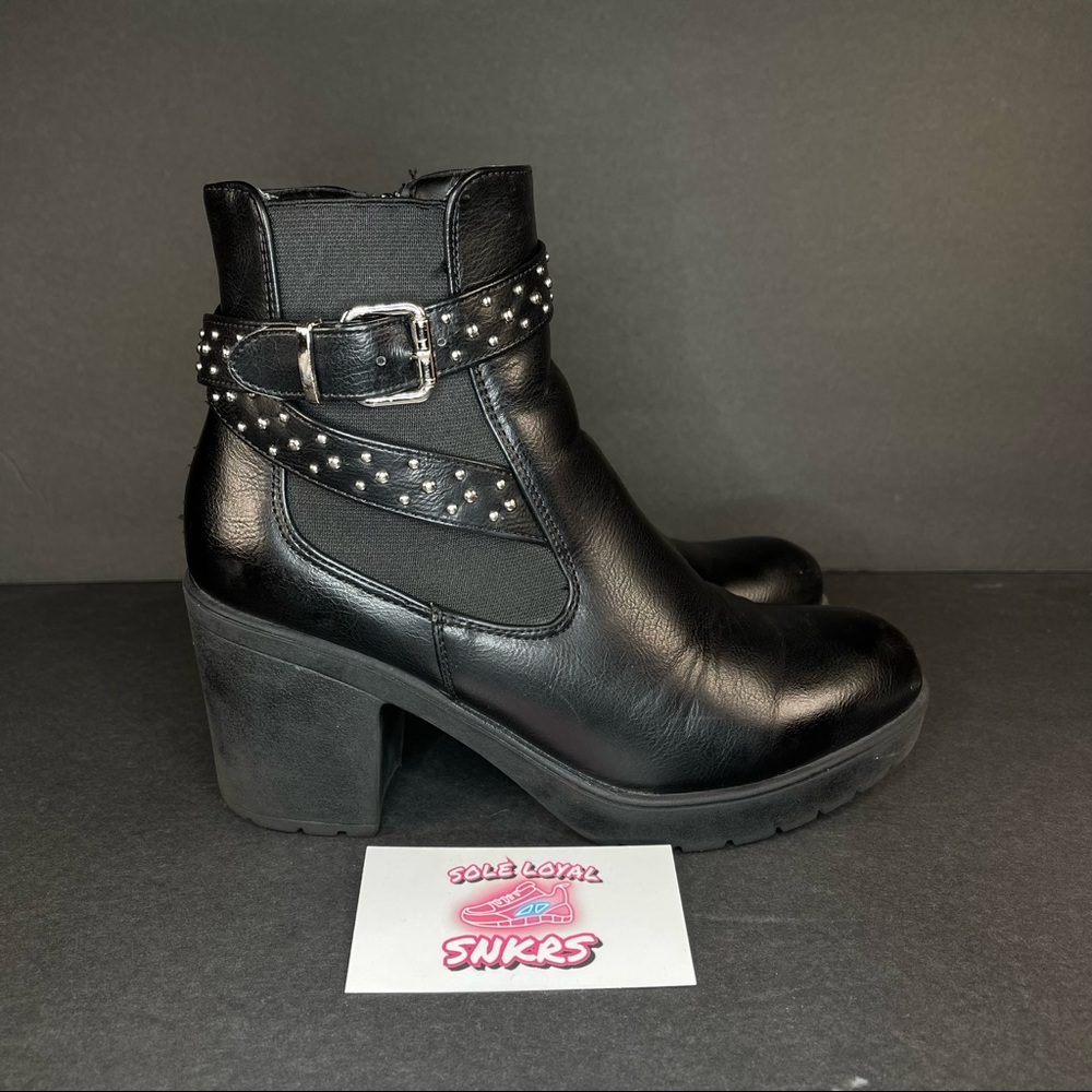 Day Vine Womens Side‎ Zip Ankle Boot Black Size EUR 38/US 7.5